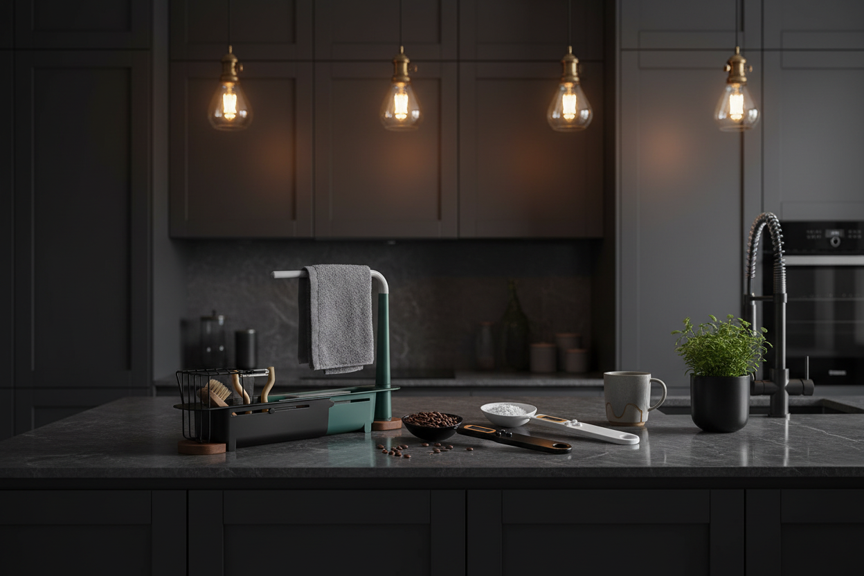 Home Essentials Co - Dark & Dramatic Homepage Hero